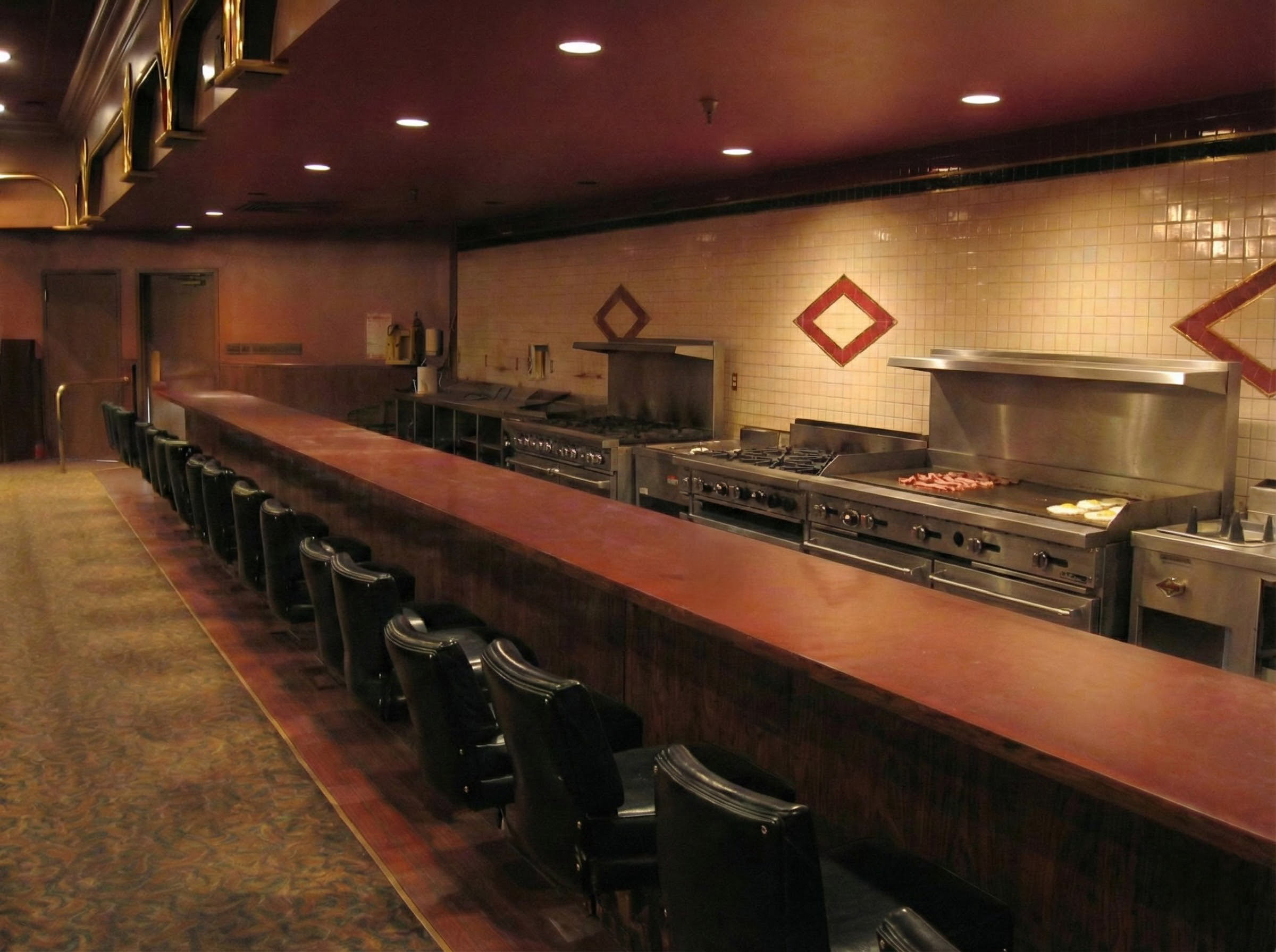 Captain's Cafe bar area